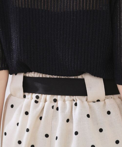Couture Brooch / クチュールブローチ パンツ | 配色リボンドットパンツ | 詳細19