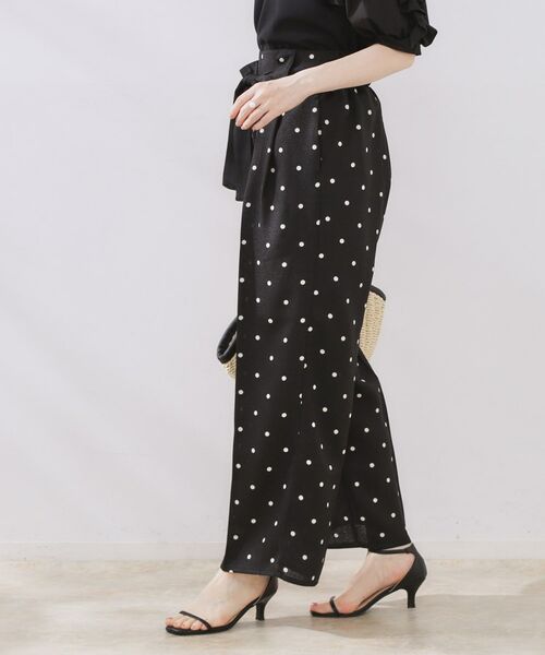 Couture Brooch / クチュールブローチ パンツ | 配色リボンドットパンツ | 詳細2