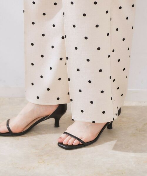 Couture Brooch / クチュールブローチ パンツ | 配色リボンドットパンツ | 詳細21