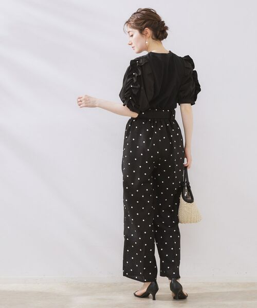 Couture Brooch / クチュールブローチ パンツ | 配色リボンドットパンツ | 詳細6