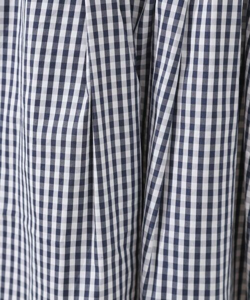 Couture Brooch / クチュールブローチ スカート | 【大人可愛い・ゴム仕様】ギンガムチェック タック&ギャザースカート | 詳細26