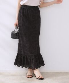 Couture Brooch / クチュールブローチ ロング・マキシ丈スカート | コットンレーススカート