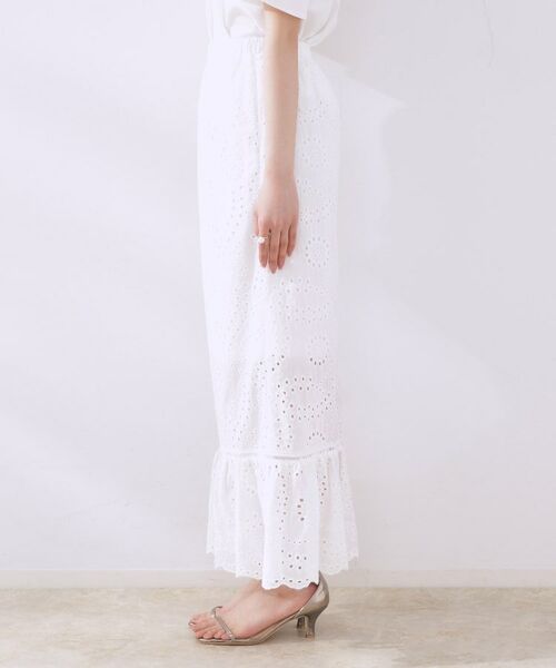 Couture Brooch / クチュールブローチ ロング・マキシ丈スカート | コットンレーススカート | 詳細16