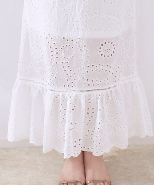 Couture Brooch / クチュールブローチ ロング・マキシ丈スカート | コットンレーススカート | 詳細19