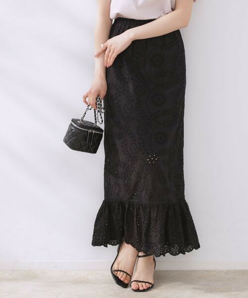 Couture Brooch / クチュールブローチ ロング・マキシ丈スカート | コットンレーススカート | 詳細8