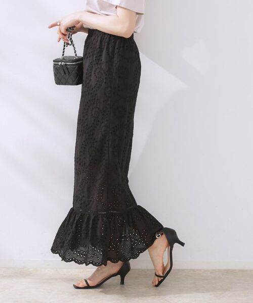 Couture Brooch / クチュールブローチ ロング・マキシ丈スカート | コットンレーススカート | 詳細9
