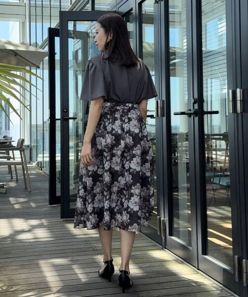 Couture Brooch / クチュールブローチ シャツ・ブラウス | 【二の腕カバー・通勤】シャーリングシアーブラウス | 詳細19