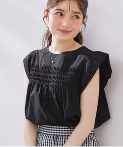 Couture Brooch / クチュールブローチ シャツ・ブラウス | 【大人可愛い・きれいめ】ランダムタックシャツブラウス