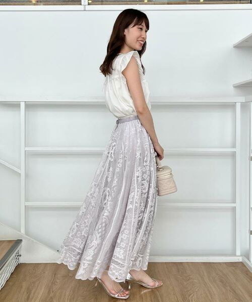 Couture Brooch / クチュールブローチ シャツ・ブラウス | 【大人可愛い・きれいめ】ランダムタックシャツブラウス | 詳細12