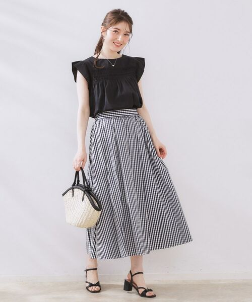 Couture Brooch / クチュールブローチ シャツ・ブラウス | 【大人可愛い・きれいめ】ランダムタックシャツブラウス | 詳細15