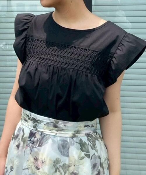 Couture Brooch / クチュールブローチ シャツ・ブラウス | 【大人可愛い・きれいめ】ランダムタックシャツブラウス | 詳細24