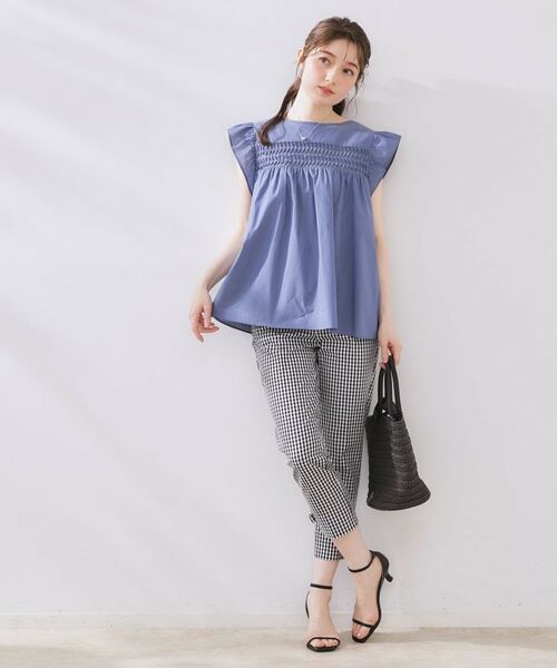 Couture Brooch / クチュールブローチ シャツ・ブラウス | 【大人可愛い・きれいめ】ランダムタックシャツブラウス | 詳細25