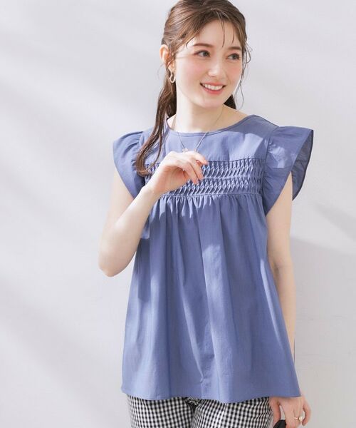 Couture Brooch / クチュールブローチ シャツ・ブラウス | 【大人可愛い・きれいめ】ランダムタックシャツブラウス | 詳細28