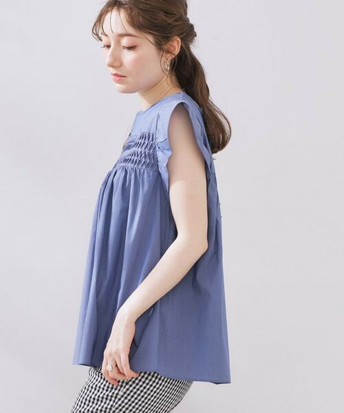 Couture Brooch / クチュールブローチ シャツ・ブラウス | 【大人可愛い・きれいめ】ランダムタックシャツブラウス | 詳細29