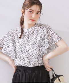 Couture Brooch / クチュールブローチ シャツ・ブラウス | 【キレイめ・通勤】前後2WAY楊柳フレアー袖ブラウス