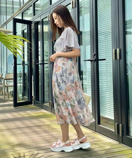 Couture Brooch / クチュールブローチ シャツ・ブラウス | 【キレイめ・通勤】前後2WAY楊柳フレアー袖ブラウス | 詳細13