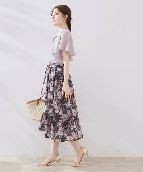 Couture Brooch / クチュールブローチ シャツ・ブラウス | 【キレイめ・通勤】前後2WAY楊柳フレアー袖ブラウス | 詳細2