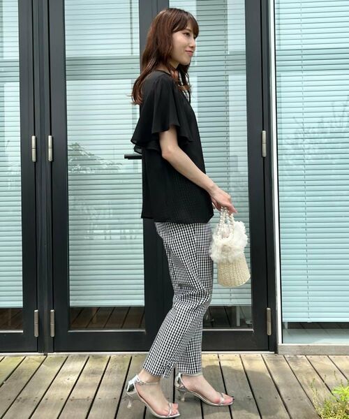 Couture Brooch / クチュールブローチ シャツ・ブラウス | 【キレイめ・通勤】前後2WAY楊柳フレアー袖ブラウス | 詳細25