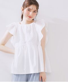 Couture Brooch / クチュールブローチ チュニック | フロントレースTCブロードチュニック