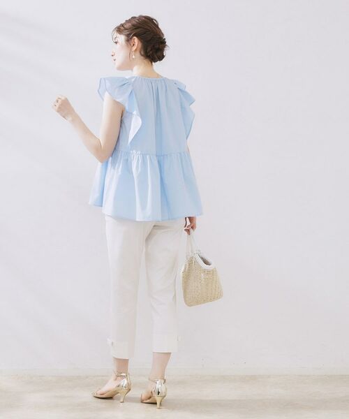 Couture Brooch / クチュールブローチ チュニック | フロントレースTCブロードチュニック | 詳細13