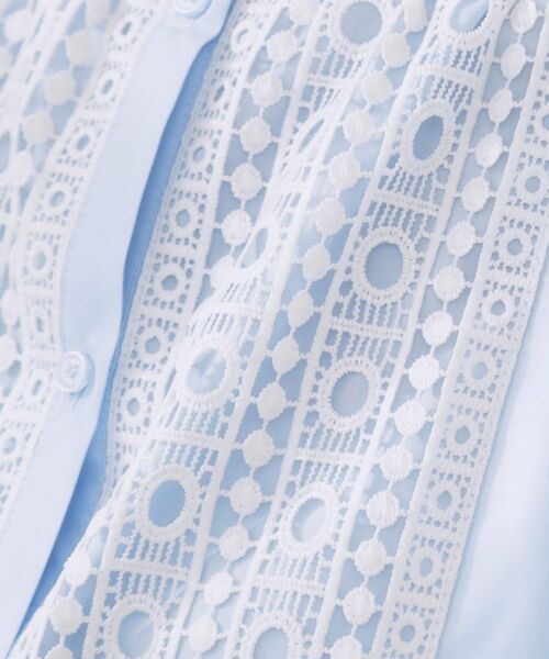 Couture Brooch / クチュールブローチ チュニック | フロントレースTCブロードチュニック | 詳細14