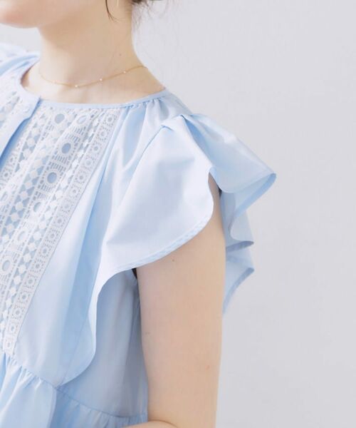 Couture Brooch / クチュールブローチ チュニック | フロントレースTCブロードチュニック | 詳細19