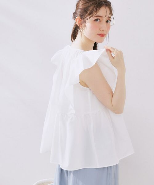 Couture Brooch / クチュールブローチ チュニック | フロントレースTCブロードチュニック | 詳細3