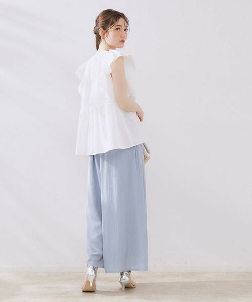 Couture Brooch / クチュールブローチ チュニック | フロントレースTCブロードチュニック | 詳細6