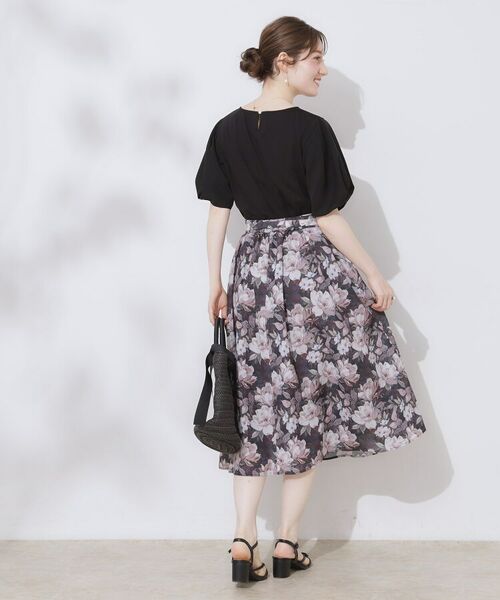 Couture Brooch / クチュールブローチ カットソー | 【接触冷感・UVカット・通勤】ねじり袖サイロコンパクト | 詳細16