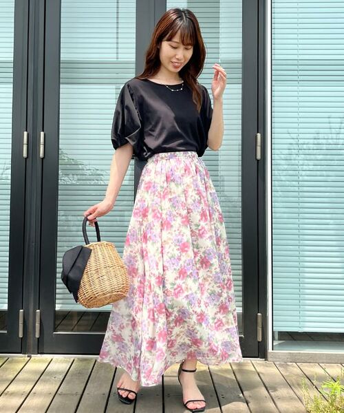 Couture Brooch / クチュールブローチ カットソー | 【接触冷感・UVカット・通勤】ねじり袖サイロコンパクト | 詳細20