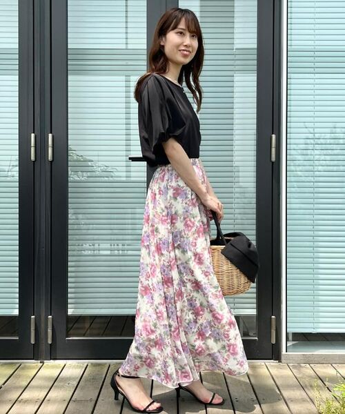 Couture Brooch / クチュールブローチ カットソー | 【接触冷感・UVカット・通勤】ねじり袖サイロコンパクト | 詳細21