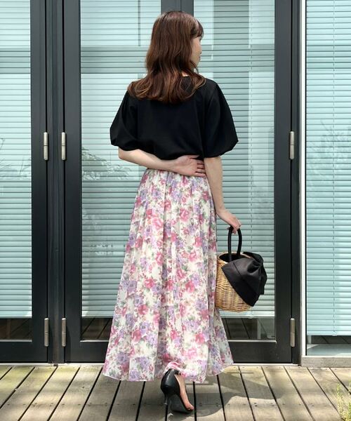 Couture Brooch / クチュールブローチ カットソー | 【接触冷感・UVカット・通勤】ねじり袖サイロコンパクト | 詳細22