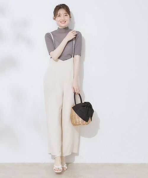 Couture Brooch / クチュールブローチ カットソー | シアーチュール5分袖トップス | 詳細11