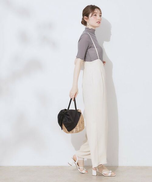 Couture Brooch / クチュールブローチ カットソー | シアーチュール5分袖トップス | 詳細12