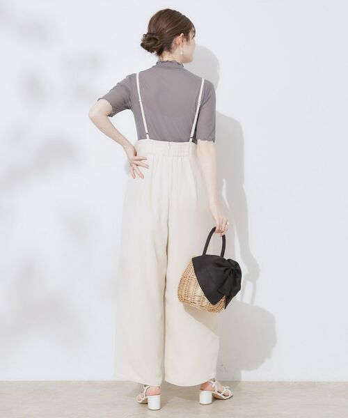 Couture Brooch / クチュールブローチ カットソー | シアーチュール5分袖トップス | 詳細13