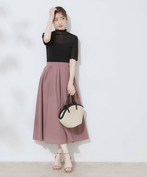 Couture Brooch / クチュールブローチ カットソー | シアーチュール5分袖トップス | 詳細18