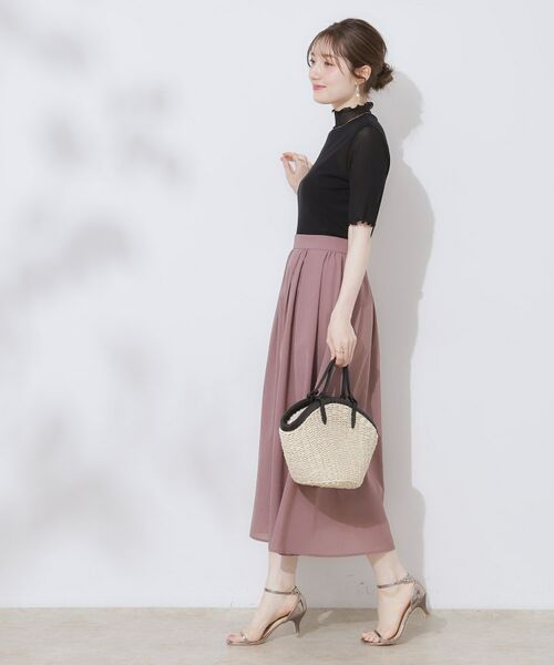 Couture Brooch / クチュールブローチ カットソー | シアーチュール5分袖トップス | 詳細19