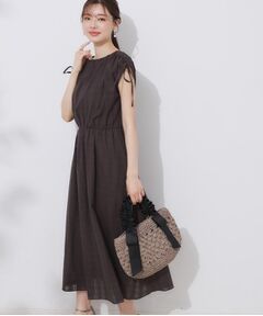 Couture Brooch / クチュールブローチ ロング・マキシ丈ワンピース | 【大人可愛い】カラミチェック サマードレス