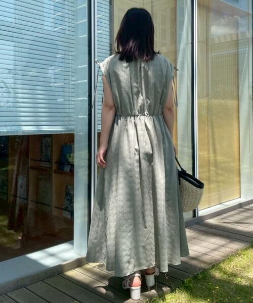 Couture Brooch / クチュールブローチ ロング・マキシ丈ワンピース | 【大人可愛い】カラミチェック サマードレス | 詳細10