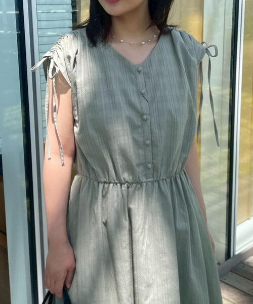 Couture Brooch / クチュールブローチ ロング・マキシ丈ワンピース | 【大人可愛い】カラミチェック サマードレス | 詳細11