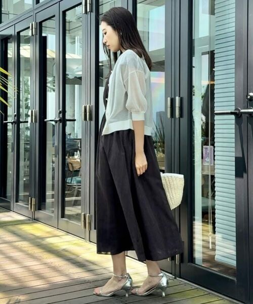 Couture Brooch / クチュールブローチ ロング・マキシ丈ワンピース | 【大人可愛い】カラミチェック サマードレス | 詳細21