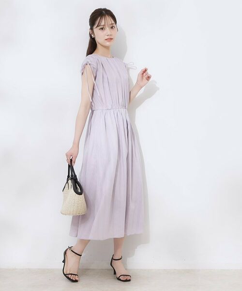 Couture Brooch / クチュールブローチ ロング・マキシ丈ワンピース | 【大人可愛い】カラミチェック サマードレス | 詳細25