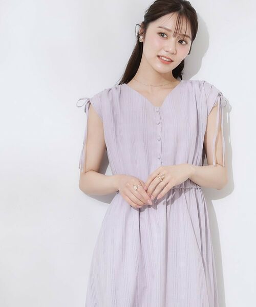 Couture Brooch / クチュールブローチ ロング・マキシ丈ワンピース | 【大人可愛い】カラミチェック サマードレス | 詳細28