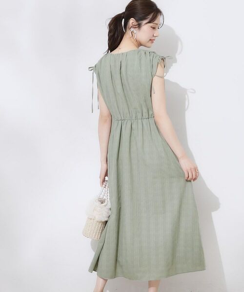 Couture Brooch / クチュールブローチ ロング・マキシ丈ワンピース | 【大人可愛い】カラミチェック サマードレス | 詳細6