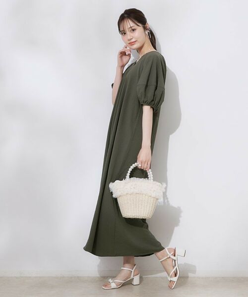 Couture Brooch / クチュールブローチ ロング・マキシ丈ワンピース | バルーンスリーブワンピース | 詳細12