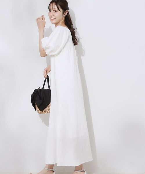 Couture Brooch / クチュールブローチ ロング・マキシ丈ワンピース | バルーンスリーブワンピース | 詳細2