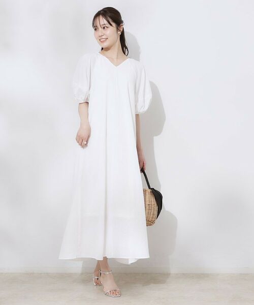 Couture Brooch / クチュールブローチ ロング・マキシ丈ワンピース | バルーンスリーブワンピース | 詳細4