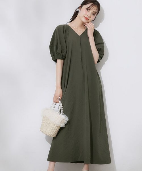 Couture Brooch / クチュールブローチ ロング・マキシ丈ワンピース | バルーンスリーブワンピース | 詳細8