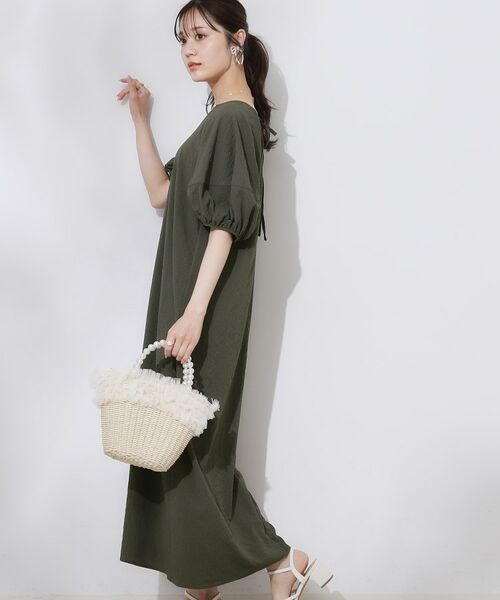 Couture Brooch / クチュールブローチ ロング・マキシ丈ワンピース | バルーンスリーブワンピース | 詳細9