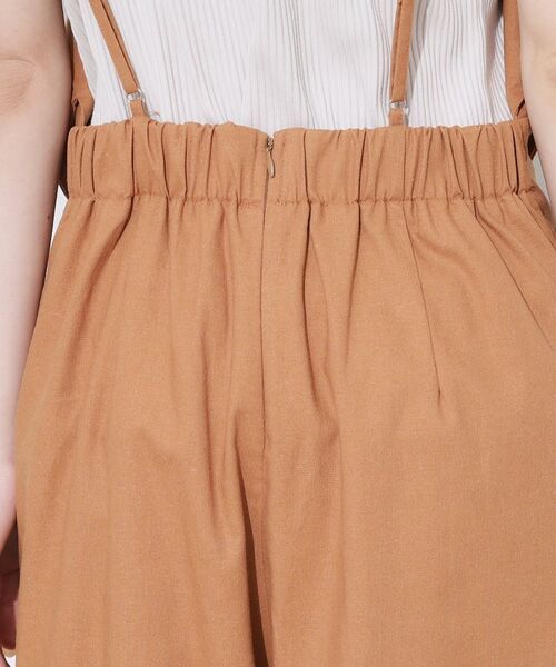 Couture Brooch / クチュールブローチ サロペット・オールインワン | 麻混リボンキャミサロペット | 詳細21